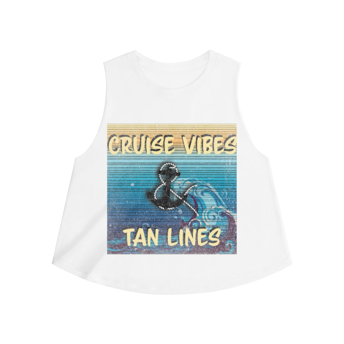 Cruise Vibes and Tan Lines Vaycay Crop Top - Thread Caboodle